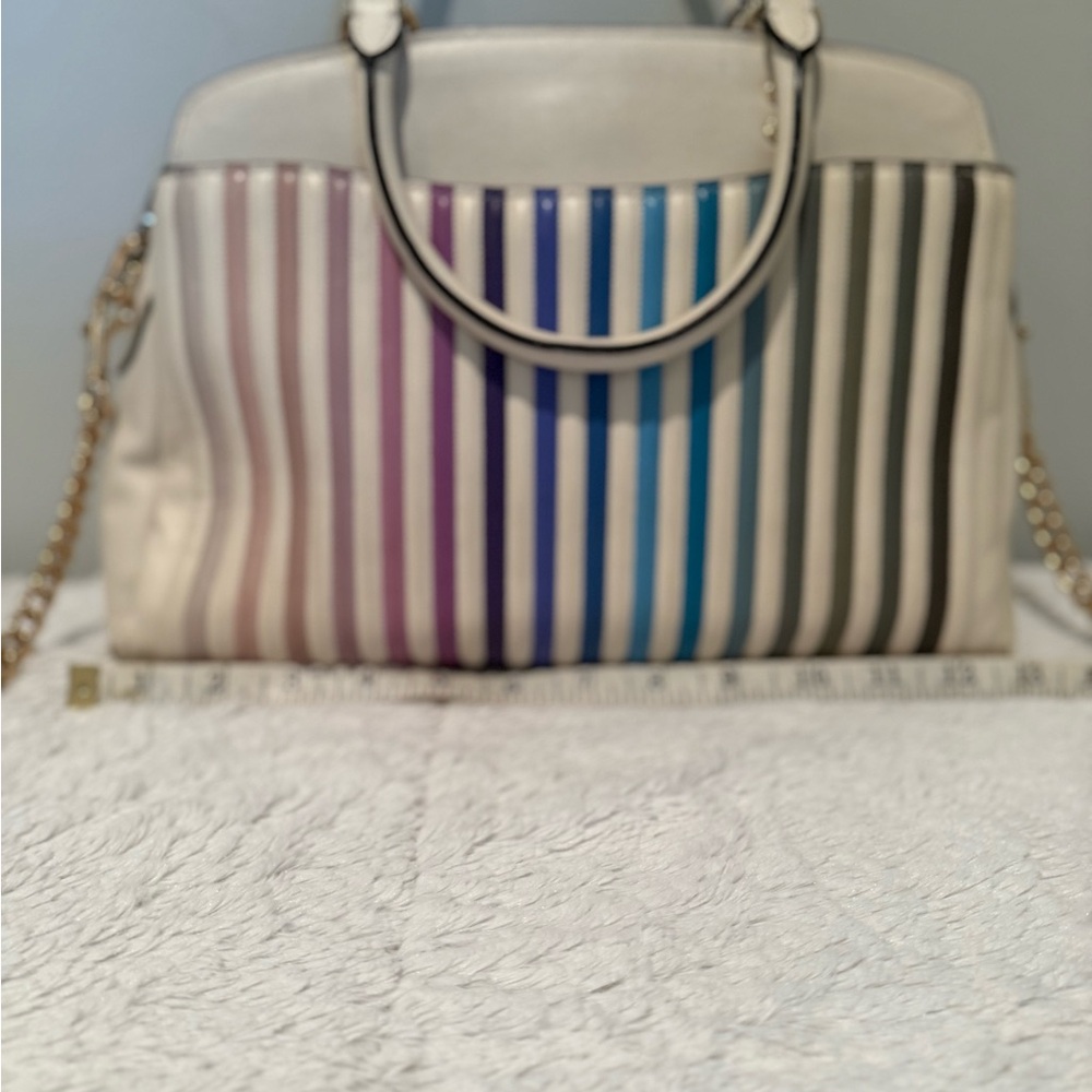 Coach Multicolor Striped Women's Bag - Picture 7 of 10